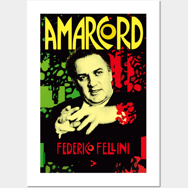 Federico Fellini - Amarcord Wall Art by Exile Kings 